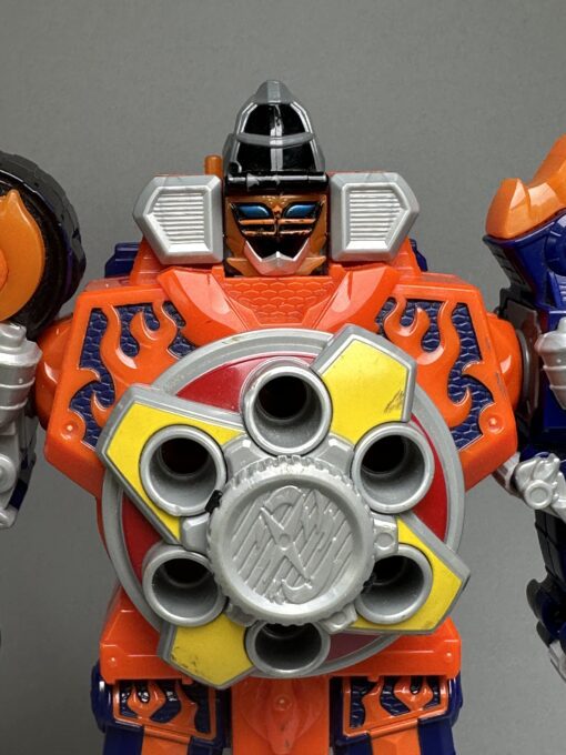 Power Rangers Ninja Steel Super Sentai Ninninger DX Blaze Megazord Gekiatsu DaiOh - Image 7
