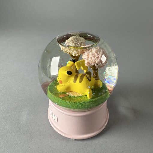 Pokemon x Lotteria Pikachu Snow Globe South Korea Limited Sakura Edition - Image 10